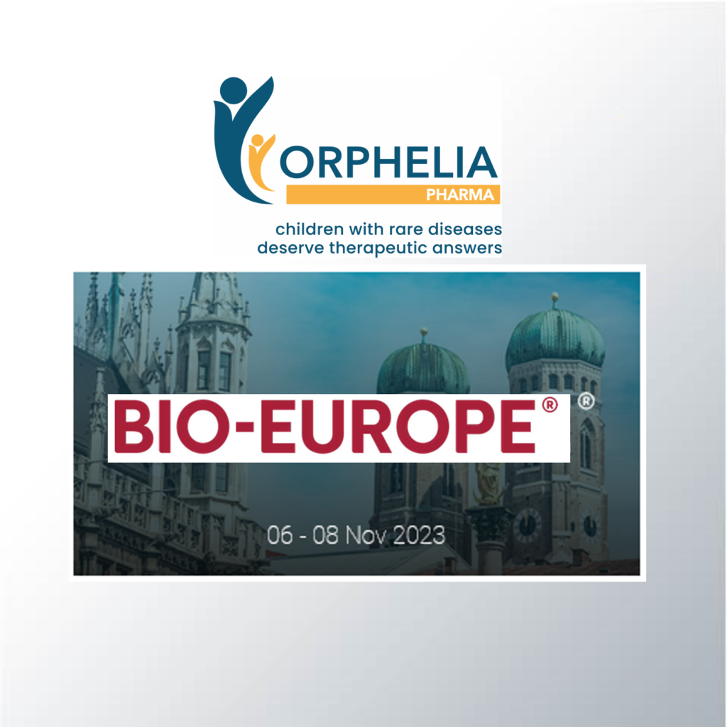 Gilles ALBERICI, CEO at ORPHELIA Pharma and Hugues BIENAYME, General Manager will attend the BioEurope Fall meeting to be held November 6-8, 2023 in Munich, Germany. BioEurope convenes over 5,500 attendees, representing 60 countries and 2,220+ companies, making the event the industry's largest gathering of biopharma professionals in Europe.